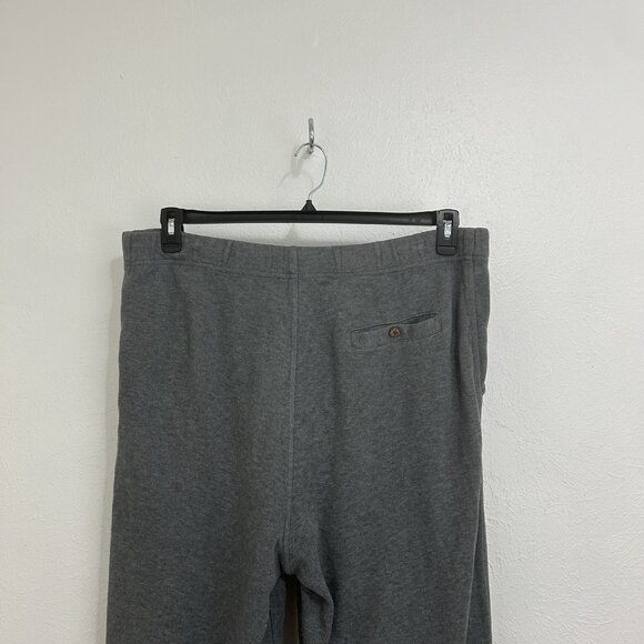 Tommy Bahama Sweatpants Men's M Gray Drawstring Fleece Heavyweight Zip Front L - Picture 6 of 13